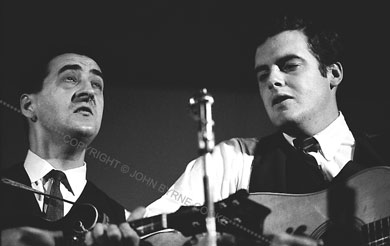 Peter Rowan (r.) and Joe Val