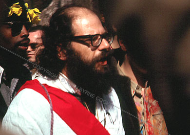 Allen Ginsberg at the Easter Be-In
