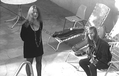 Janis and Sam rehearsing