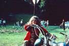 Janis Joplin on motorcycle