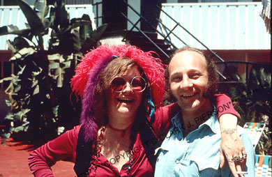 Janis Joplin and Paul Rothchild